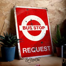 Bus Stop Request Portrait