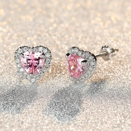 Heart cubic zirconia crystal - heart,