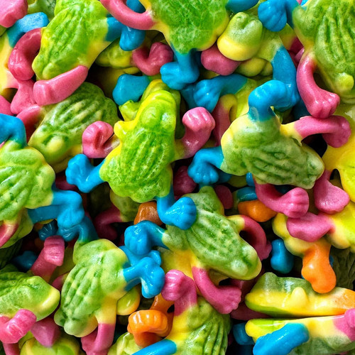 Jelly filled tropical frogs - tropical,