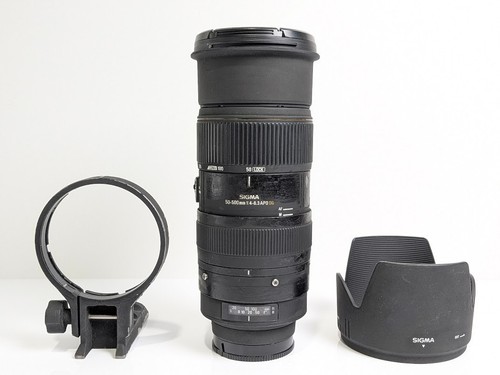 Sigma 500mm 6 - 50-500mm, f/4-6.3