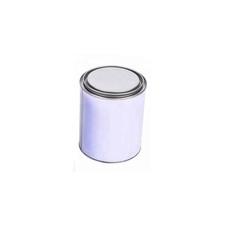 Empty Metal Paint TIn with lid