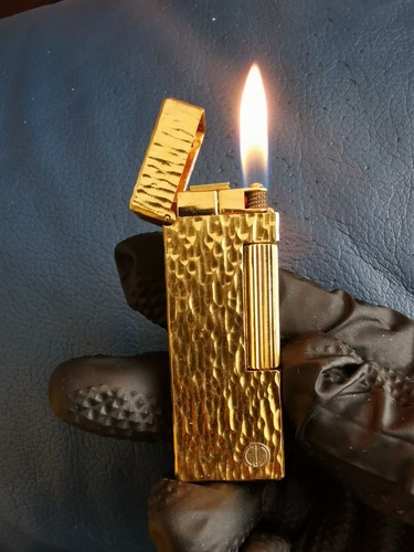 Dunhill rollagas lighter gold - rollagas,