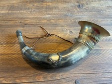 Antique Brass Mounted Powder