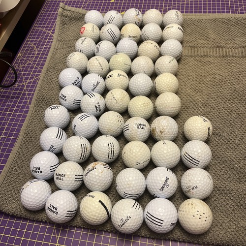 Driving range golf balls used - driving,