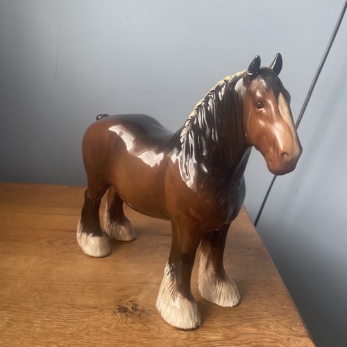 Beswick shire horse - beswick, large