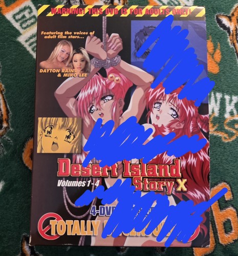 Dvd desert island story - desert, x