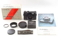 [Top MINT in Box Strap Hood] Plaubel Makina 670 Film Camera 80mm f2.8 From JAPAN