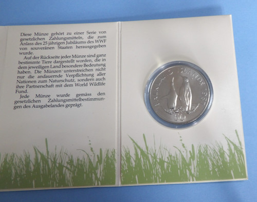 1987 crown coin from falkland - coin,