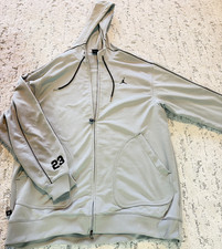 Jordan Gray Solid Full-Zip