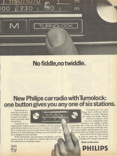 Philips car radio range - radio,