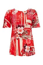 BNWT Wallis  Red Floral Print