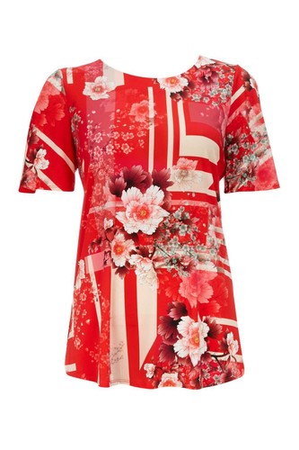 Bnwt wallis red floral - wallis, print