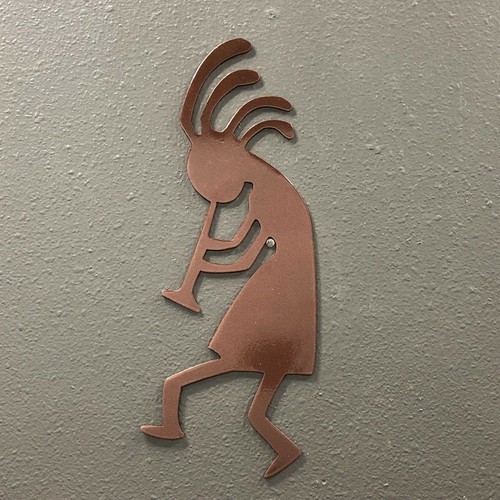 Kokopelli metal wall - metal,