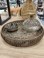 Antique Metal Decorative Tray