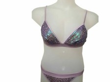 Triangle Bralette Sequin Lingerie Set Primark