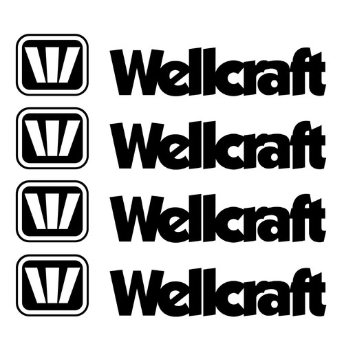 Wellcraft decals scarab racing - scarab,