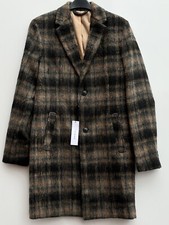Topman Men's Overcoat Contains