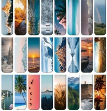 Set Of 4 Landscape Outdoor Magnetic Vinyl Bookmarks Great For Kids And Adults