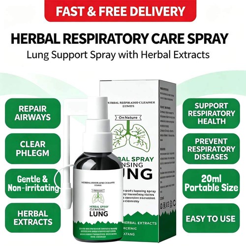 Herbal lung cleansing spray - cleansing,