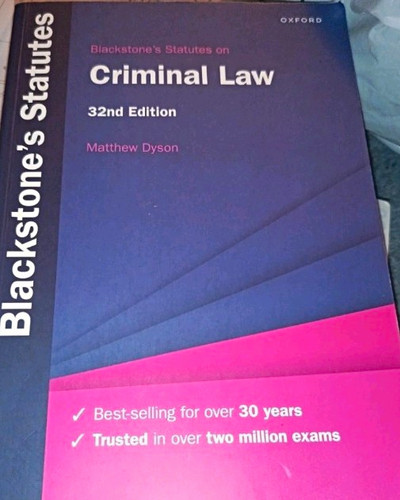 Blackstone statutes on - blackstone's,