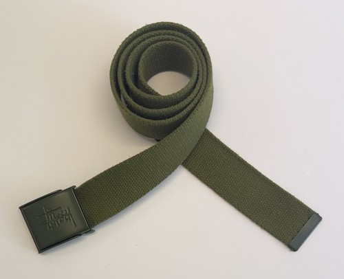Stussy belt khaki with rare - stussy,