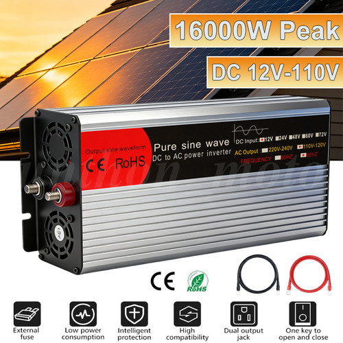 Car power inverter 16000w - power, dc