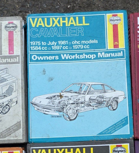 Vauxhall cavalier mk1 haynes - vauxhall,