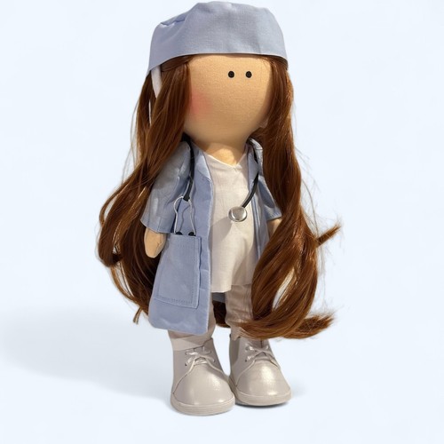 Handmade nursery doll soft - doll, |
