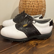 Footjoy White Brown DryJoys