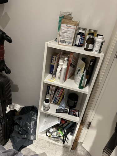 White bookshelf with - white, 3