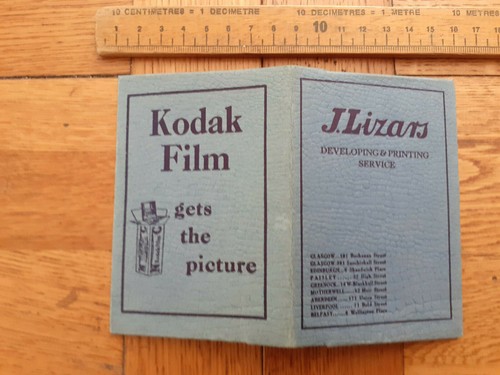 Vintage photo wallet lizars - vintage,