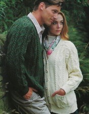  Ladies & Mens Aran Cabled