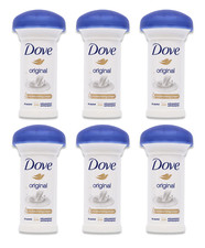 Dove Original Cream Antiperspirant Deodorant 50ml | Long Lasting | Unisex X 6