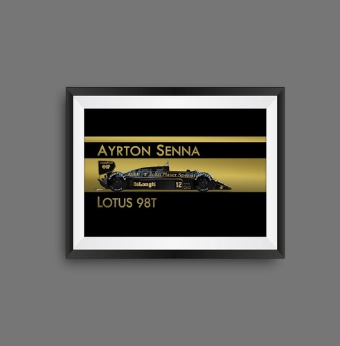 Ayrton senna lotus 98t - ayrton,