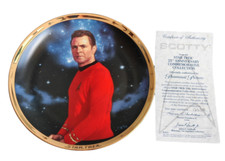 Star Trek Plate Scotty The