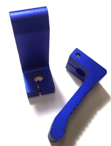 Blue cnc alloy - alloy, foot