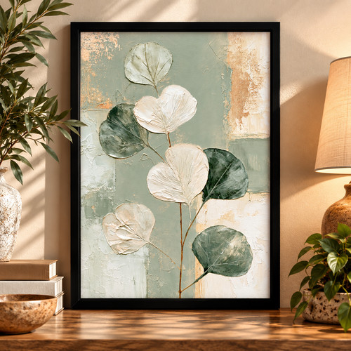 Sage green eucalyptus - sage, art