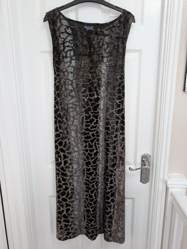 Saloos snakeskin print long - saloos,