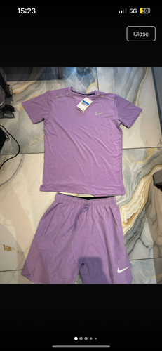 Nike miller short set purple - nike,