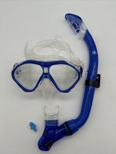 HHAO SPORT Dry Snorkel Set Adults Anti-Fog Tempered Glass Scuba Diving Mask