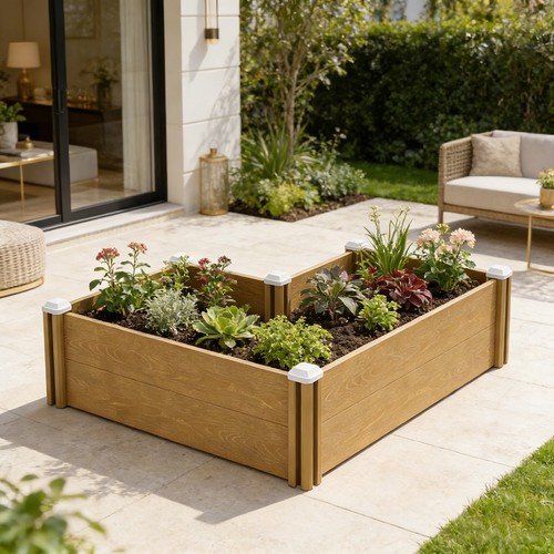 Large garden raised bed - garden,
