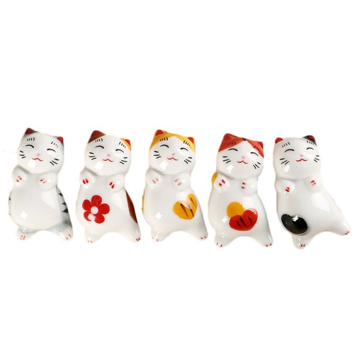 Reusable ceramic cat - reusable,