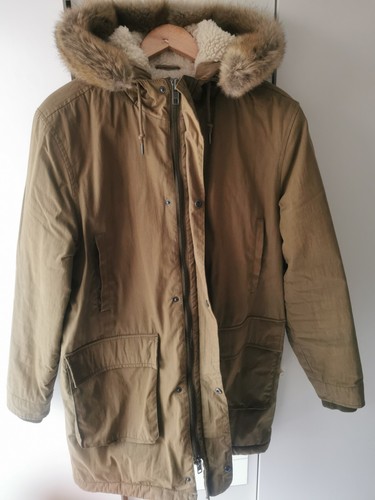 Men topman parka coat size - topman,
