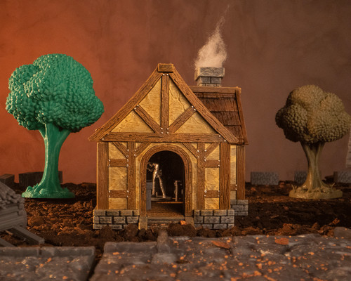 28mm scale chapel church - scale, /