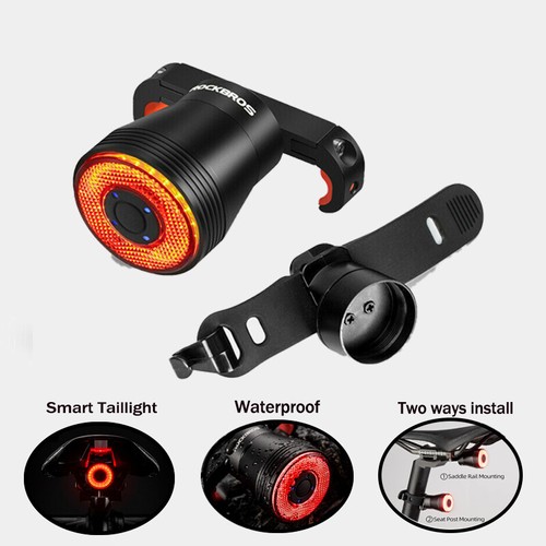 Rockbros bike taillights - rockbros, smart