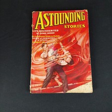 Astounding Stories March 1937 - Eando Binder, John Russell Fearn US Pulp Magazin