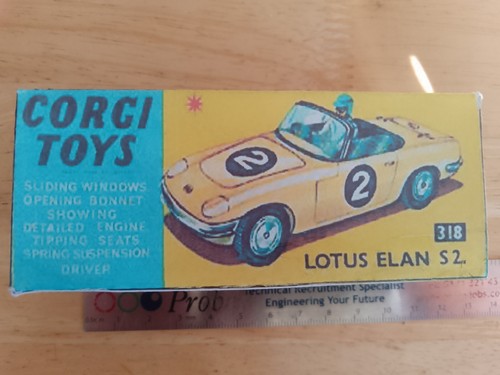 Corgi 318 lotus elan - corgi,