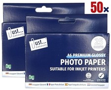 50 Sheets -6x4"  Premium