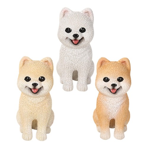 Pomeranian figurine dog - figurine,