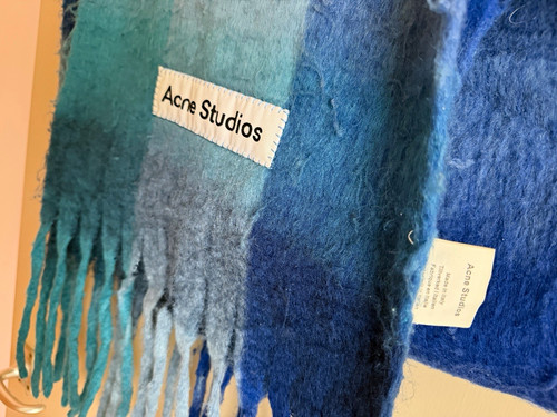 Acne studios blue teal - blue, grey